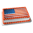 The American Flag Stars Stripes United States of America Edible Cake Topper Image ABPID25513 Fashion