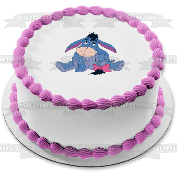 Winnie the Pooh Eeyore Edible Cake Topper Image ABPID05289 Supply