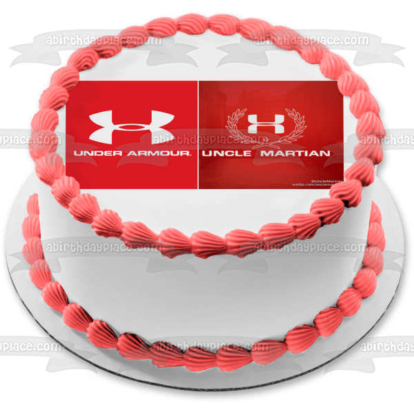 Under Armour Uncle Martain Logos Edible Cake Topper Image ABPID11338 For Discount