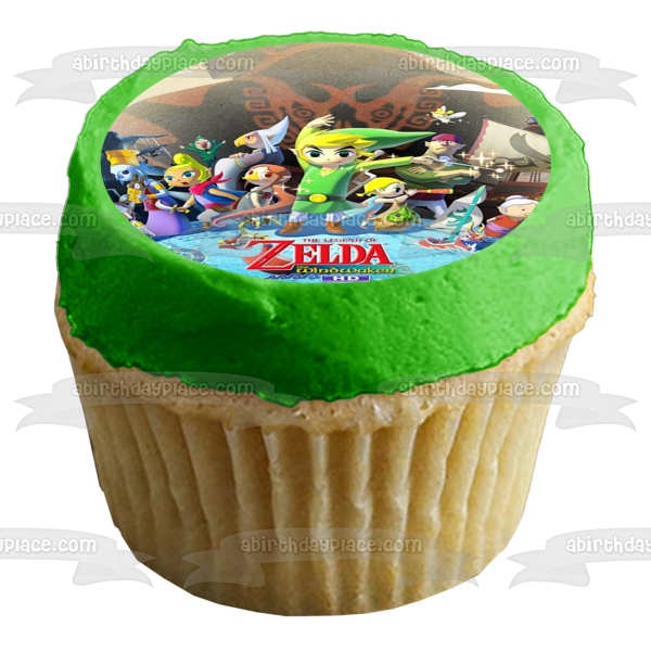 Zelda Wind Waker 4 Link Beele Fado Fishmen Gonzo and Laruto Edible Cake Topper Image ABPID07340 For Discount