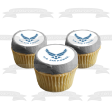 US Air Force Logo Military Edible Cake Topper Image ABPID08028 For Sale