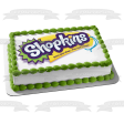 Shopkins Logo Once You Shop You Cant Stop Edible Cake Topper Image ABPID11293 Sale