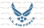 US Air Force Logo Military Edible Cake Topper Image ABPID08028 For Sale