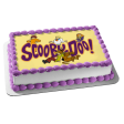 Scooby-Doo Logo Shaggy Velma Fred Daphne Edible Cake Topper Image ABPID08446 on Sale