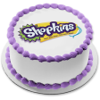 Shopkins Logo Once You Shop You Cant Stop Edible Cake Topper Image ABPID11293 Sale