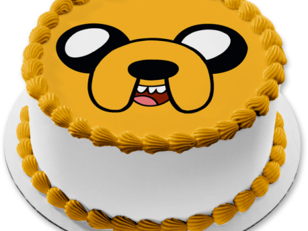 Adventure Time Jake the Dog Edible Cake Topper Image ABPID08968 For Sale