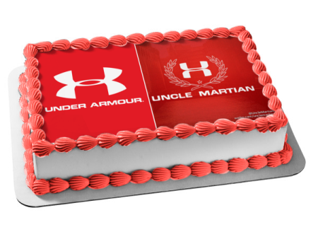 Under Armour Uncle Martain Logos Edible Cake Topper Image ABPID11338 For Discount