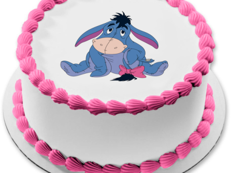 Winnie the Pooh Eeyore Edible Cake Topper Image ABPID05289 Supply