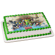 Zelda Wind Waker 4 Link Beele Fado Fishmen Gonzo and Laruto Edible Cake Topper Image ABPID07340 For Discount