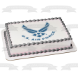 US Air Force Logo Military Edible Cake Topper Image ABPID08028 For Sale