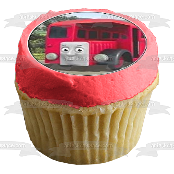 Thomas and Friends Henry Harold James Edward Emily Percy Toby Cranky and Iron Bert Edible Cupcake Topper Images ABPID07675 For Sale