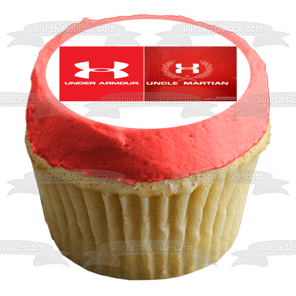 Under Armour Uncle Martain Logos Edible Cake Topper Image ABPID11338 For Discount