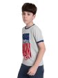 Octave Boys Graphic Printed Round Neck Cotton T-Shirt Supply