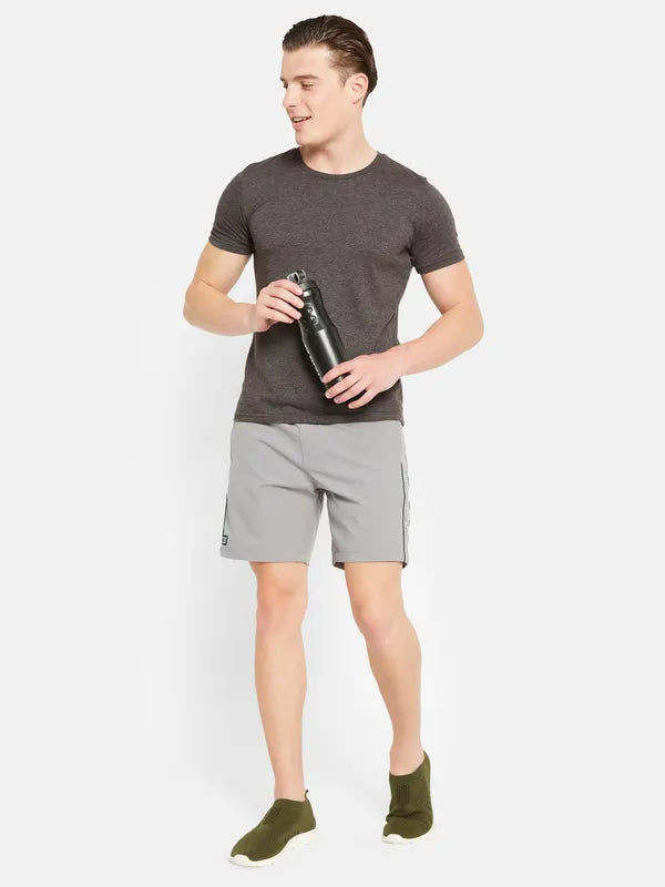 Octave Men Mid-Rise Regular Fit Cotton Sports Shorts Online Sale