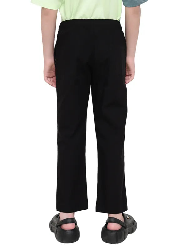 Octave Boys Cotton Mid Rise Track Pants Hot on Sale