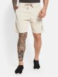 Octave Men Mid-Rise Cotton Sports Shorts Cheap