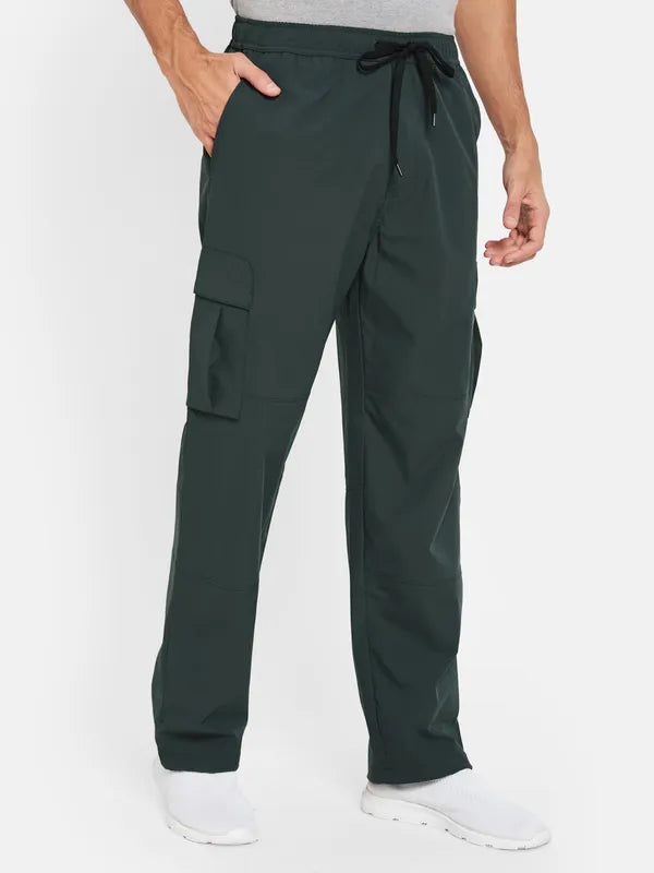 Octave Men Cotton Mid-Rise Trackâ Pants For Sale