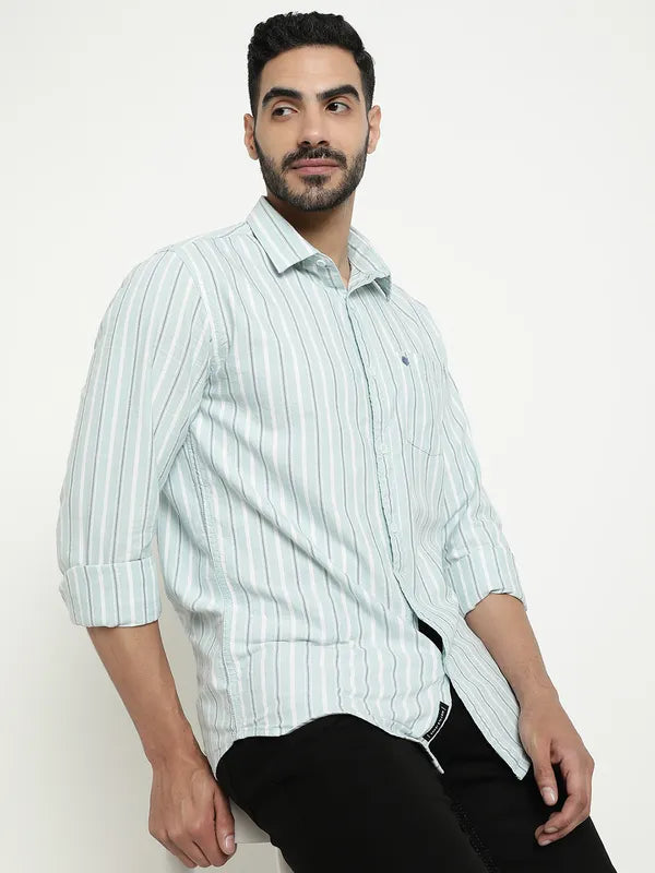 Striped Cotton Shirt Discount