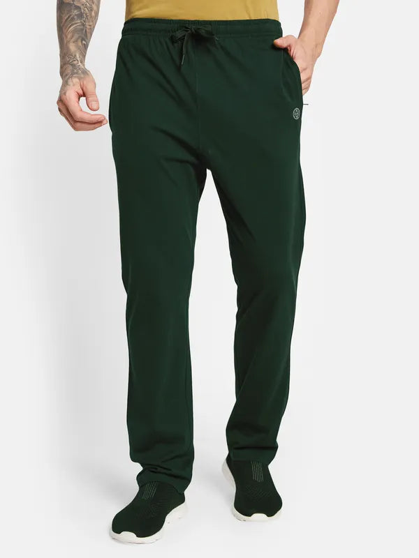 Octave Men Cotton Mid Rise Track Pants Online now