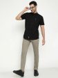 Mettle Mandarin Collar Short Sleeves Cotton Casual Shirt Supply