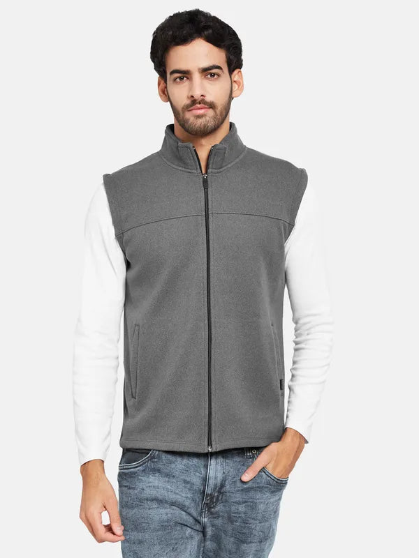 Octave Men Grey Sweatshirt Hot on Sale