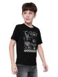 Octave Boy Graphic Printed Round Neck T-Shirt Sale