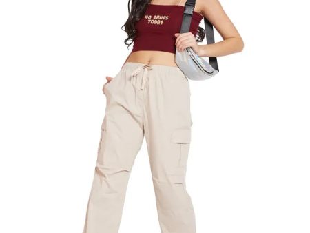 Mettle Women Mid-Rise Cotton Track Pants For Discount