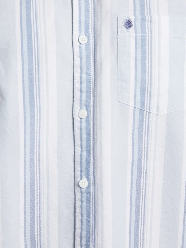 METTLE Men Multi Stripes Opaque Striped Casual Shirt Online now