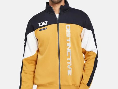 Octave Men Yellow Colourblocked Sweatshirt Fashion