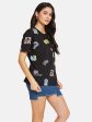 Mettle Ss24 Women Placement Typography Printed T-Shirt Online Hot Sale