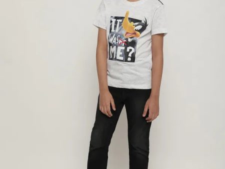 Octave Boys Typography Printed Cotton T-Shirt Fashion