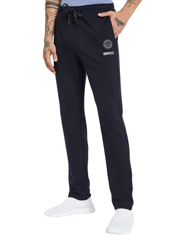 Octave Men Mid-Rise Cotton Outdoor Track Pants on Sale