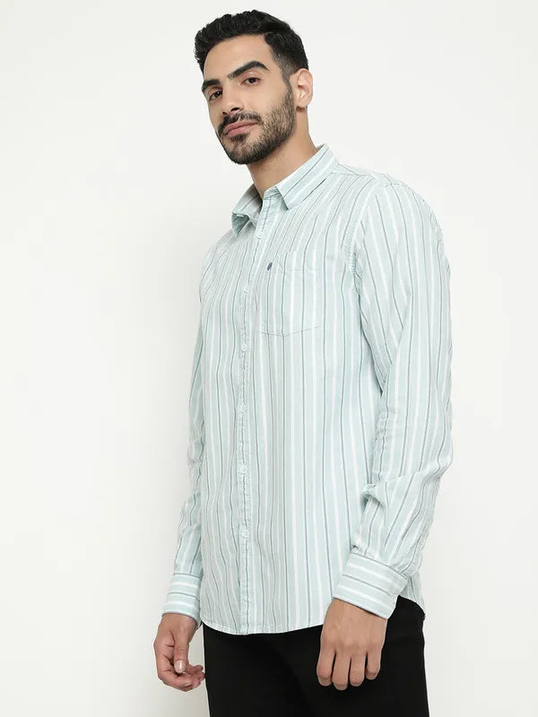 Striped Cotton Shirt Discount