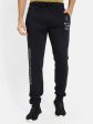 Octave Men Typography Printed Mid-Rise Track Pant Online