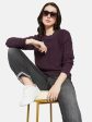 Mettle Women Purple Pullover For Cheap