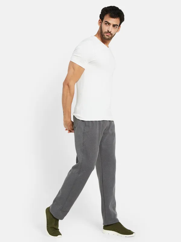 Octave Men Mid-Rise Training Or Gym Fleece Track Pant Cheap