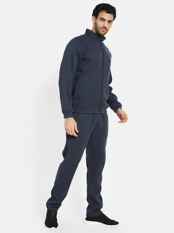 Octave Men Fleece Mid Rise Tracksuits Supply