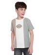 Octave Boy Colourblocked Varsity Round Neck T-Shirt Supply