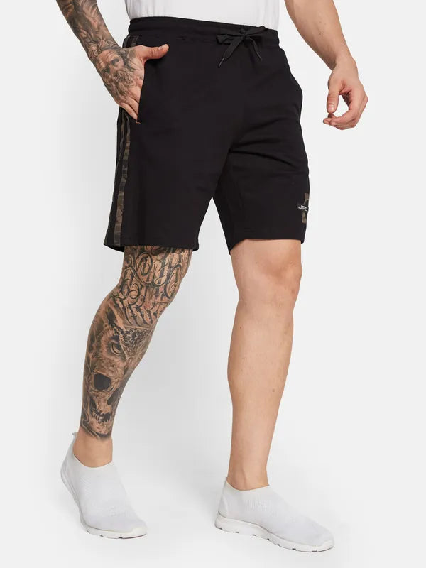 Octave Men Mid-Rise Cotton Sports Shorts Supply