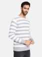 Striped Cotton Pullover Sweaters Fashion