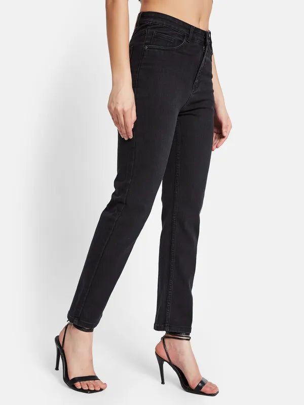 Mettle Women Straight Fit Stretchable Cotton Jeans Online Hot Sale