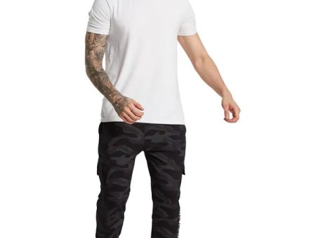 Octave Men Camouflage Printed Cotton Mid Rise Track Pants Supply