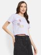 Warner Bros Friends Print Crop T-Shirt Supply