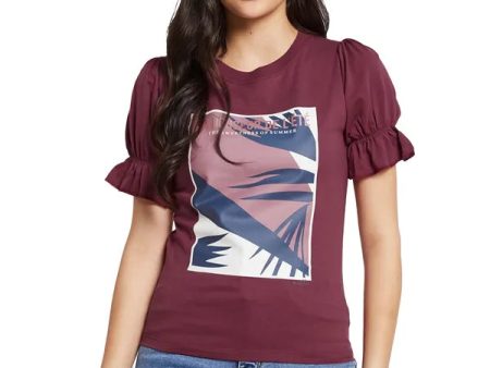 Mettle Women Graphic Printed T-Shirt For Discount