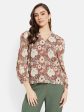 Floral Print Top Discount