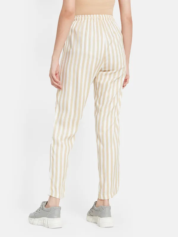 Vertical Stripes Track Pants Online now