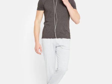 Octave Men Mid-Rise Cotton Track Pant Online now