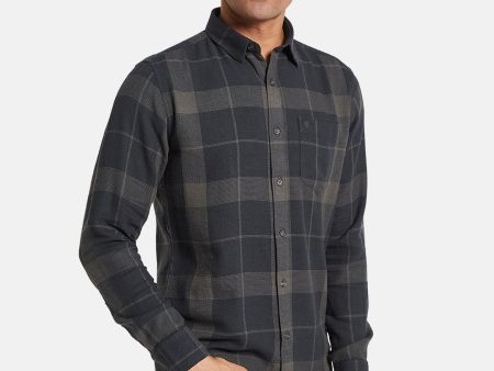 METTLE Men Opaque Checked Casual Shirt For Discount