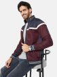 Octave Men Maroon Colourblocked Sweatshirt For Discount