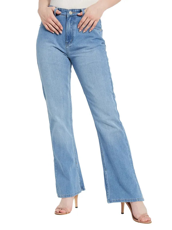 Wide Leg Mid Waist Jeans on Sale